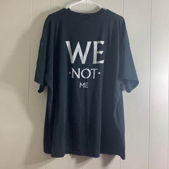 vintage Y2K 2000’s GEORGETOWN HOYAS BASKETBALL UNIVERSITY graphic tee shirt XXL - Picture 7 of 7